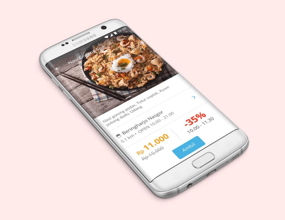 Last-minute Dining Deals App