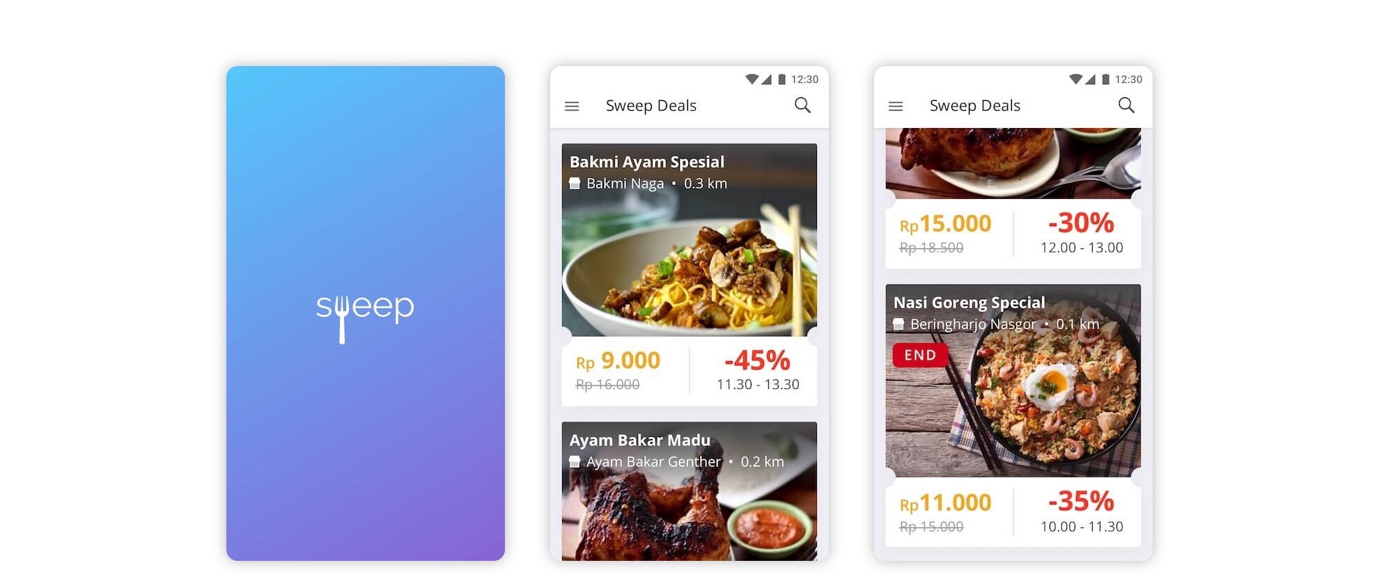 App Home Screen