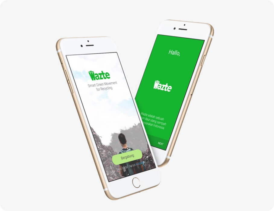 Wazte Mobile App